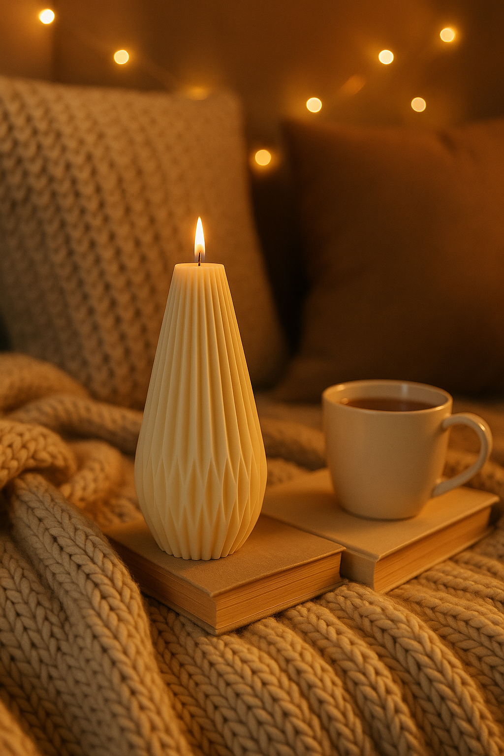 Long Pear Candle