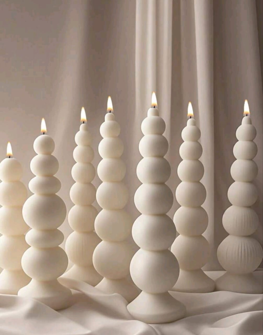 Magic Ball Pillar Candle